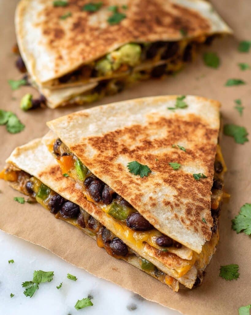 Sweet Potato Black Bean Quesadillas Recipe