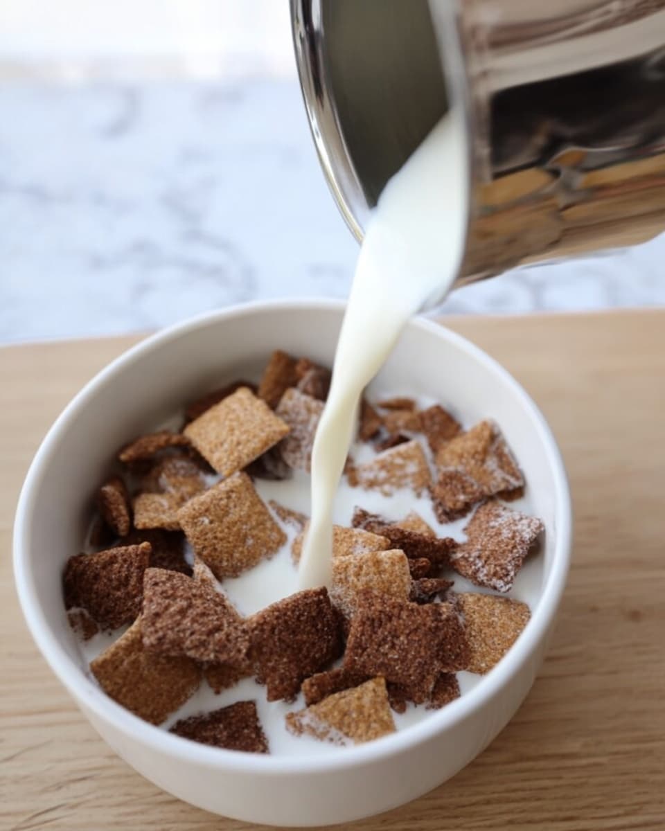 The image shows many small square snacks placed closely on a white marbled surface. Each square has a crispy texture with a mix of brown and golden tones, showing a toasted finish. The top layer is coated lightly with sparkling sugar grains that add a slightly shiny look. The squares have some uneven edges and a rough texture on their top, giving a crunchy appearance. They are evenly spaced with no other items in the frame, focusing fully on the toasted, sugar-coated squares. photo taken with an iphone --ar 4:5 --v 7