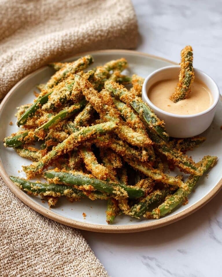 Air Fryer Crispy Green Beans Recipe