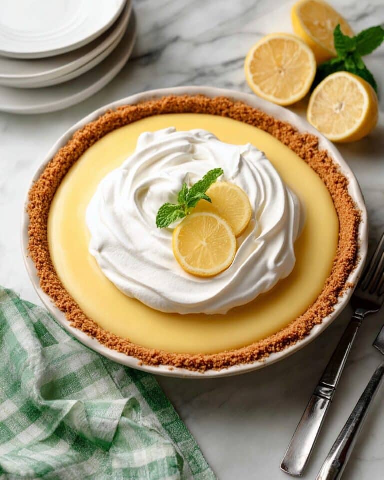 Creamy Lemon Pie Recipe