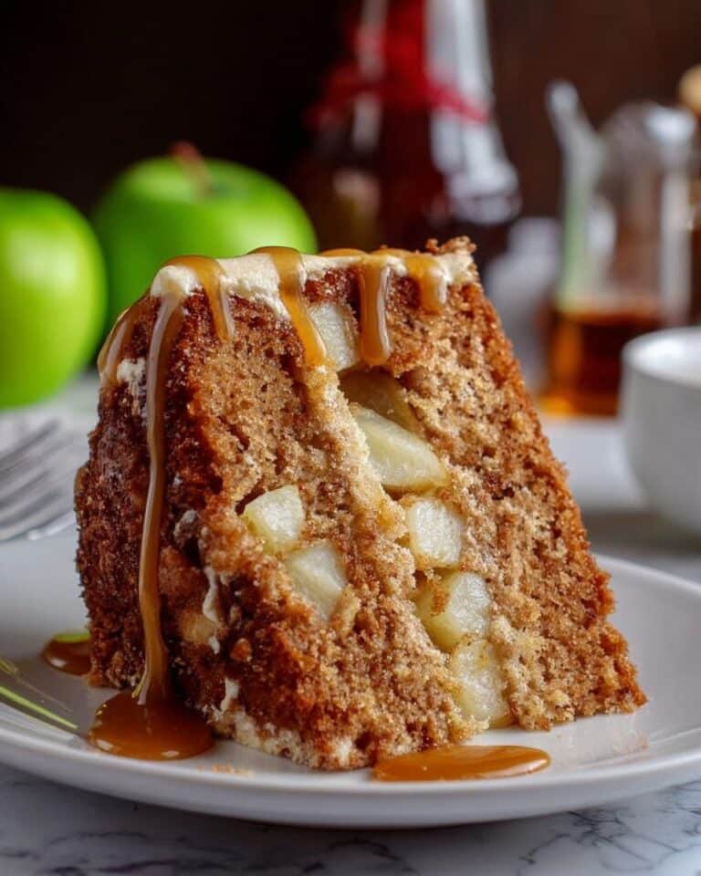 Apple Bundt Cake with Caramel Glaze Recipe