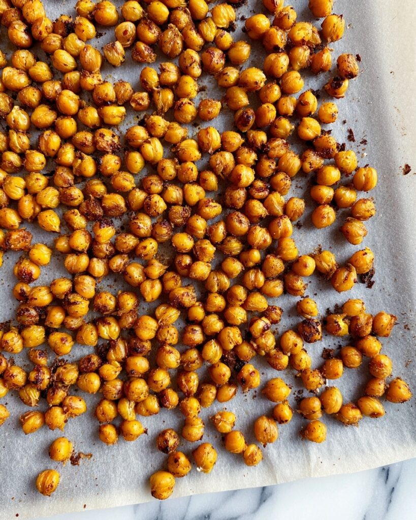 Chili Lime Roasted Chickpeas Recipe