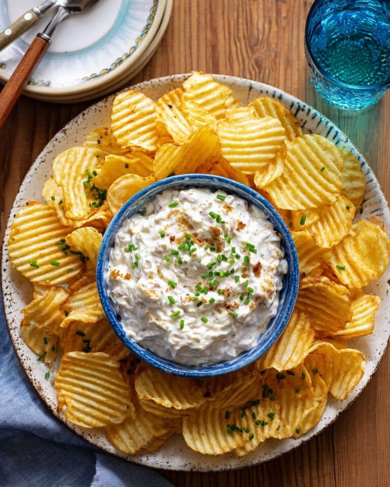 Homemade French Onion Dip Recipe