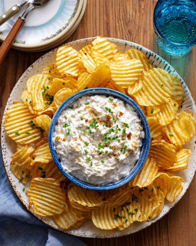 Homemade French Onion Dip Recipe
