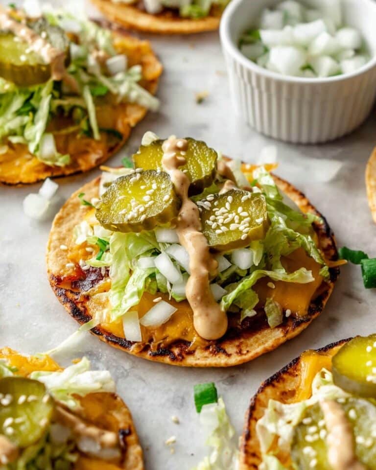 Smash Burger Tacos Recipe