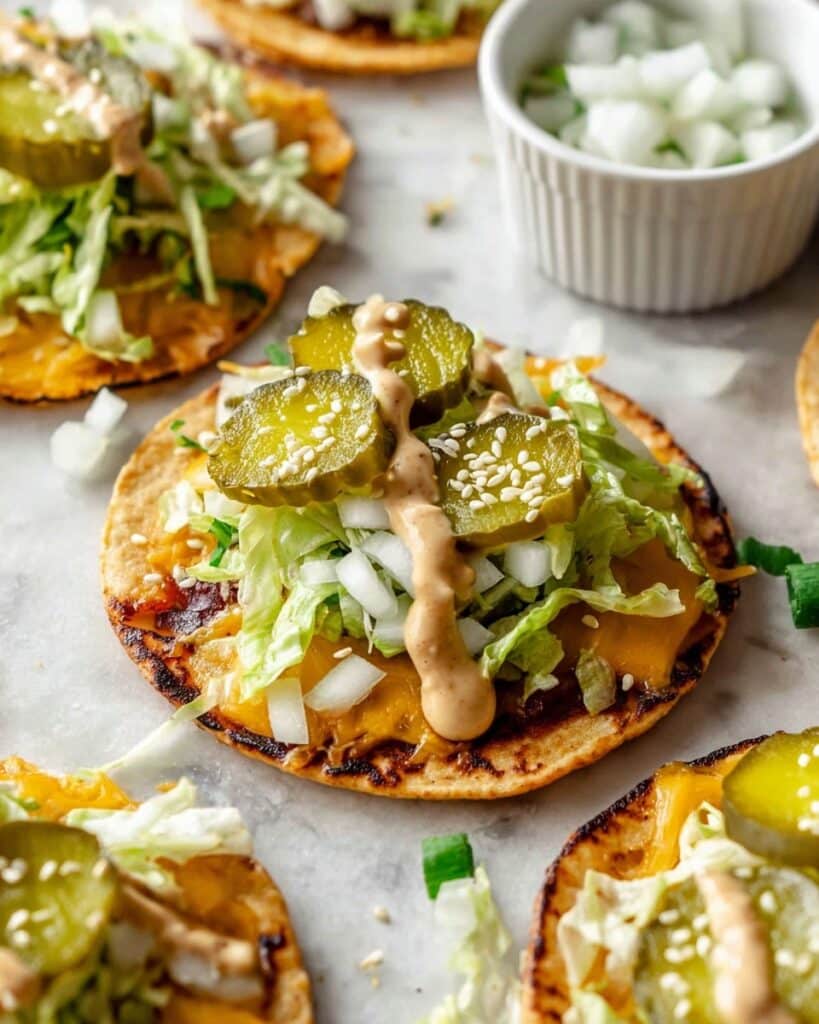 Smash Burger Tacos Recipe