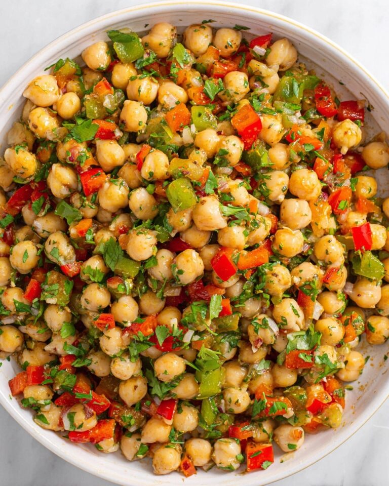 15-Minute Moroccan-Spiced Chickpea Salad Recipe