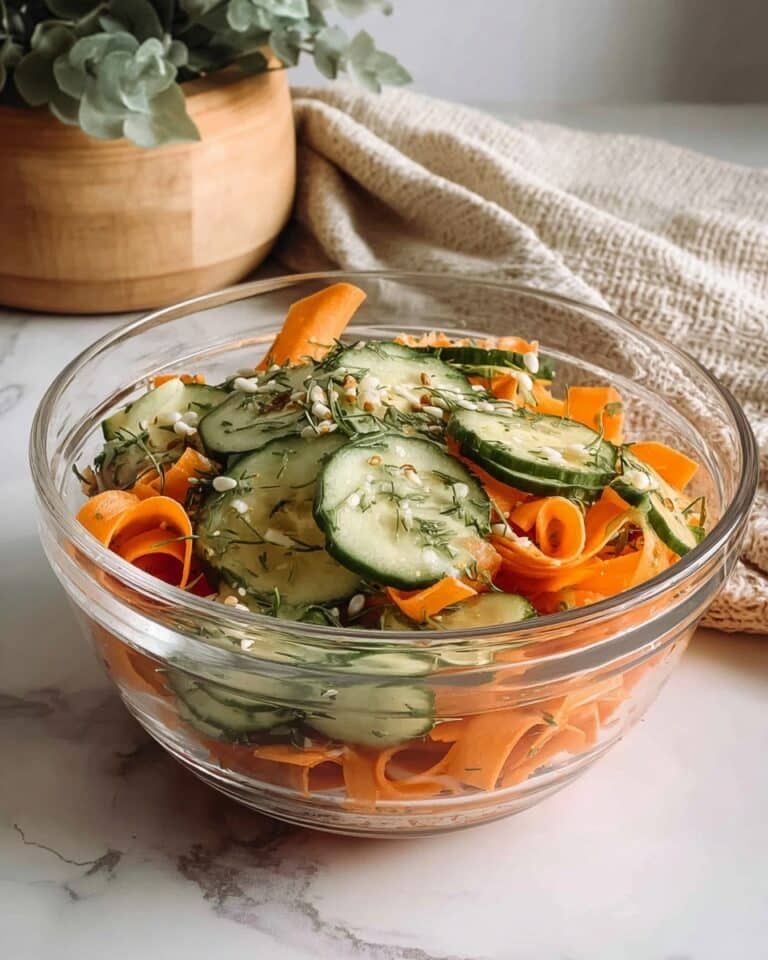 Easy Cucumber Carrot Salad Recipe (Asian-Inspired) Recipe