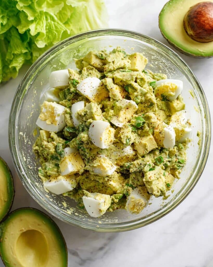 Tuna Avocado Egg Salad Recipe