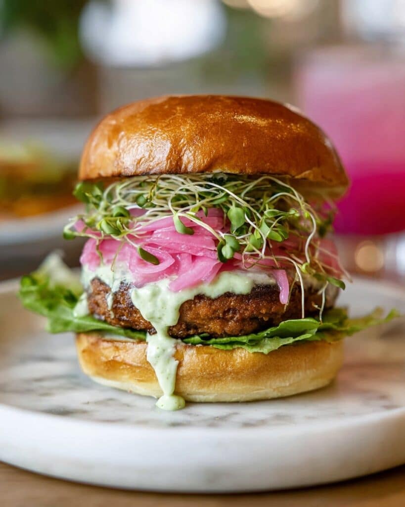 Homemade Tofu Burger Recipe