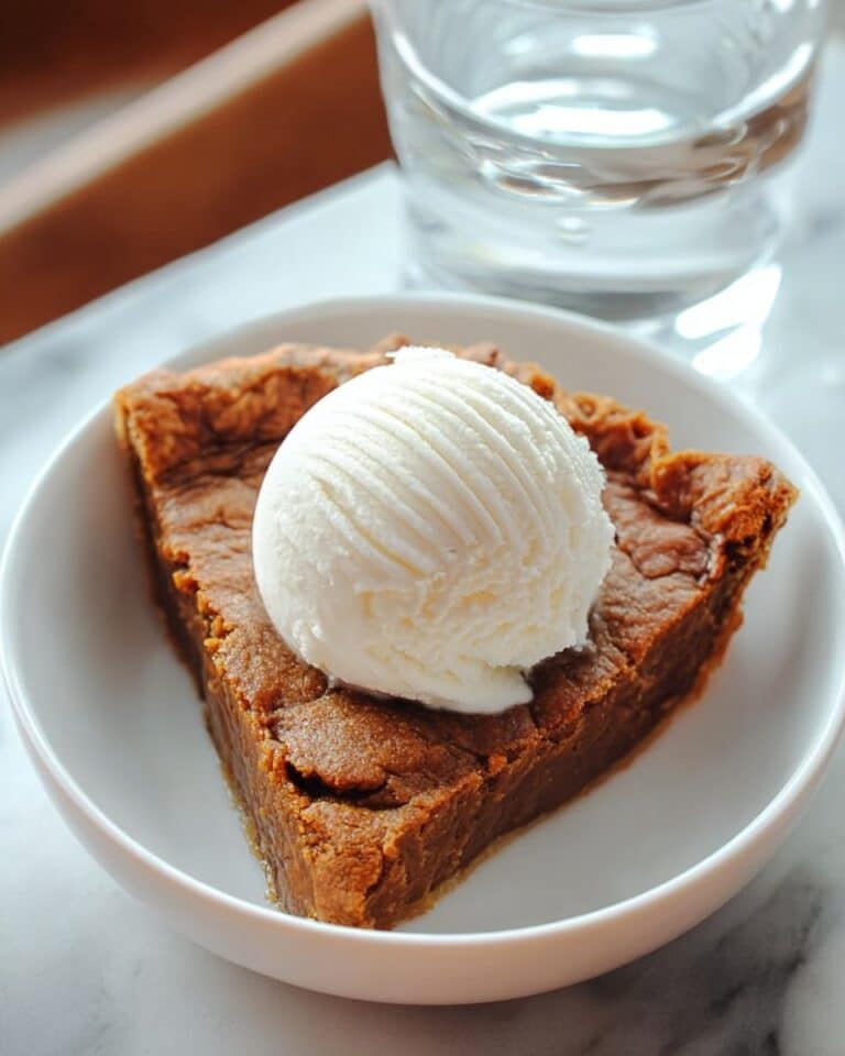 Crustless Pumpkin Pie Recipe