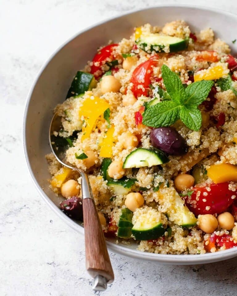 Quinoa Chickpea Salad Recipe