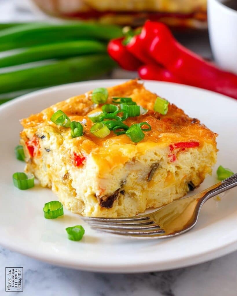 Vegetable Egg Casserole Recipe