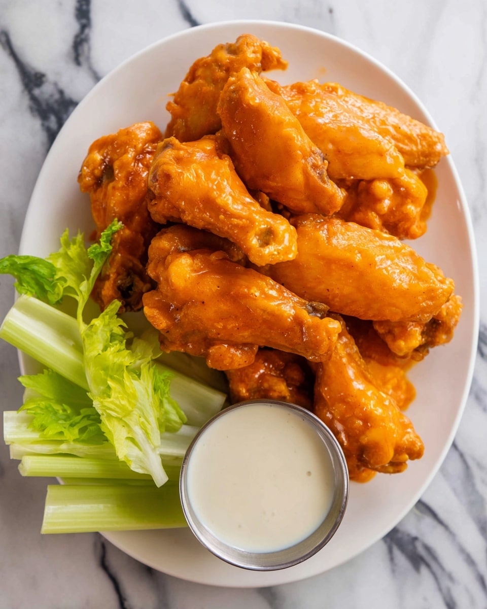 A close-up of a black bowl filled with many chicken wings covered in bright orange sauce. The wings show a shiny, wet texture from the sauce, which looks smooth and thick. Each wing’s shape and details are clear, stacked closely together inside the bowl. The background is a white marbled texture. photo taken with an iphone --ar 4:5 --v 7