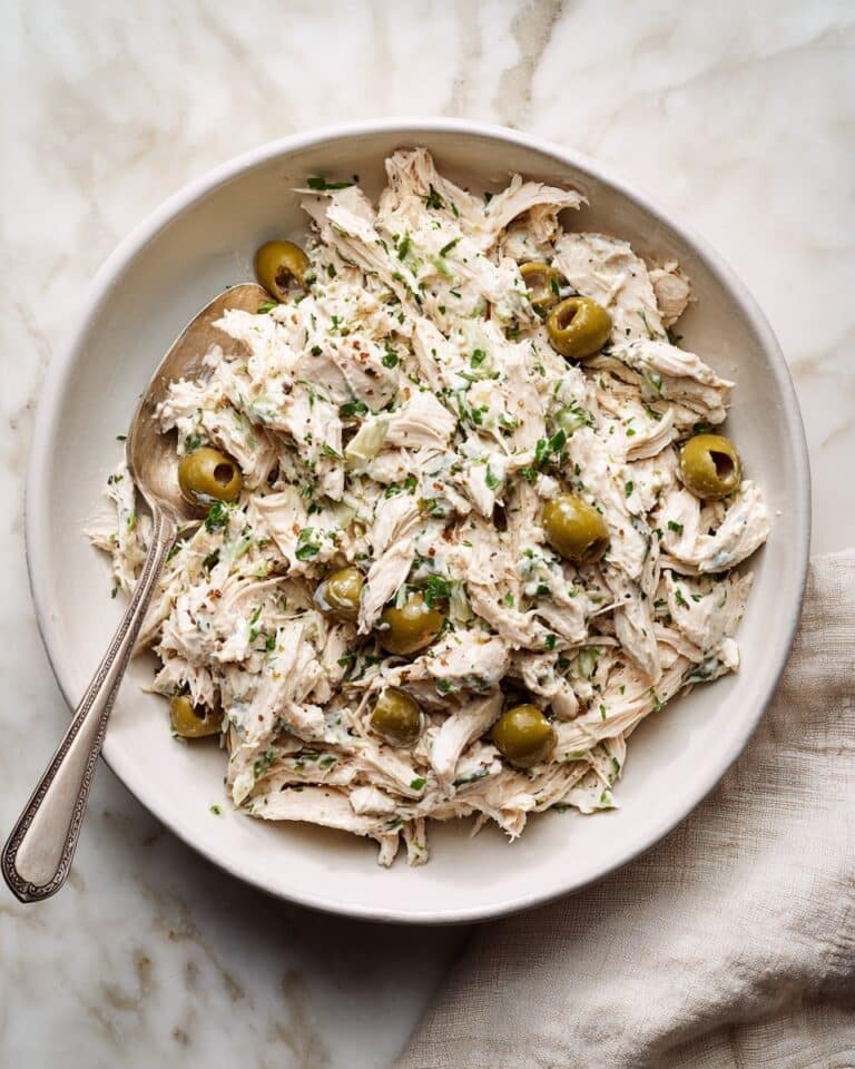 5-Ingredient Mediterranean Chicken Salad Recipe