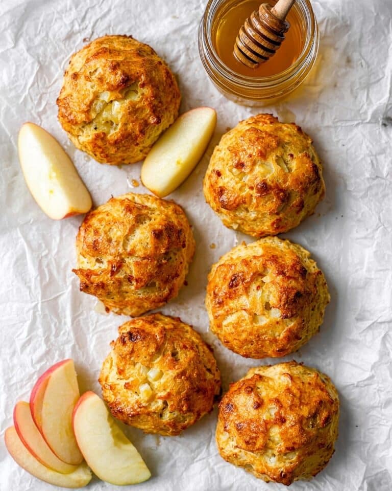 Apple Cheddar Biscuits Recipe
