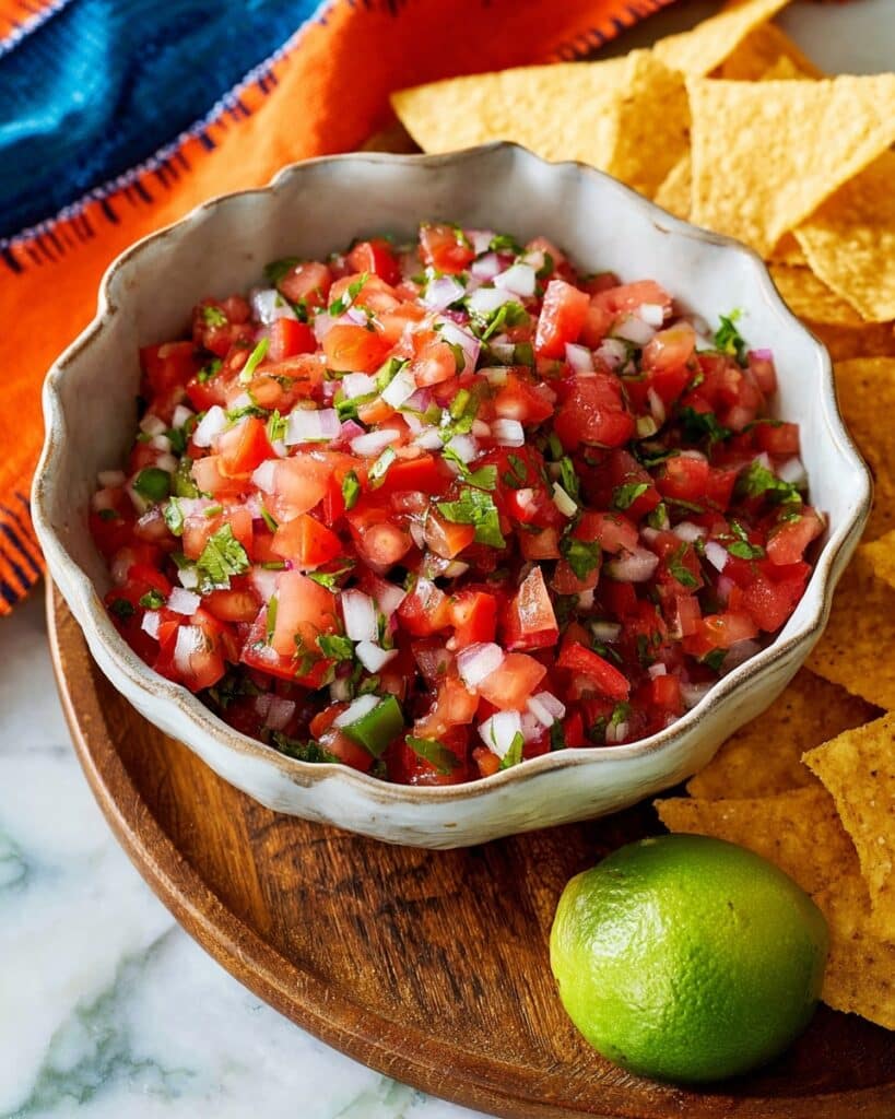 Easy Fresh Pico de Gallo Salsa Recipe
