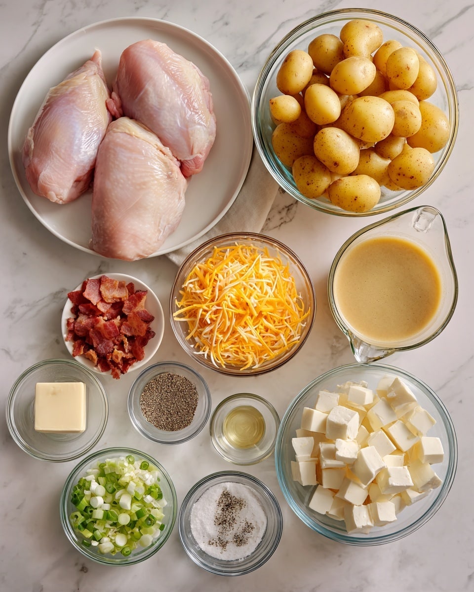 The image shows a clear cutting board on a white marbled surface, piled with many pieces of light beige shredded cooked chicken. The chicken strands vary in size, some thin and delicate, and others thicker and fibrous. The texture looks soft and tender with small herbs or seasoning visible in some parts. The arrangement covers most of the board evenly, with no other items or colors in the scene. Photo taken with an iphone --ar 4:5 --v 7