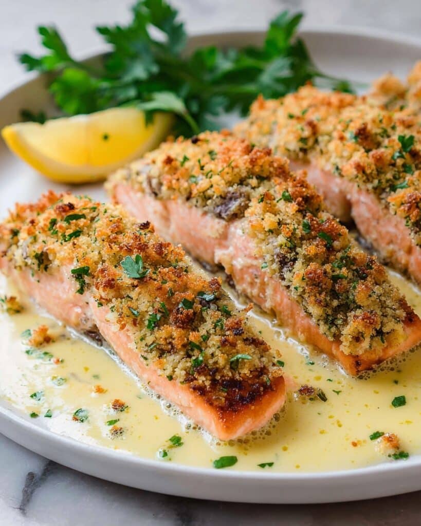 Salmon Oreganata Recipe