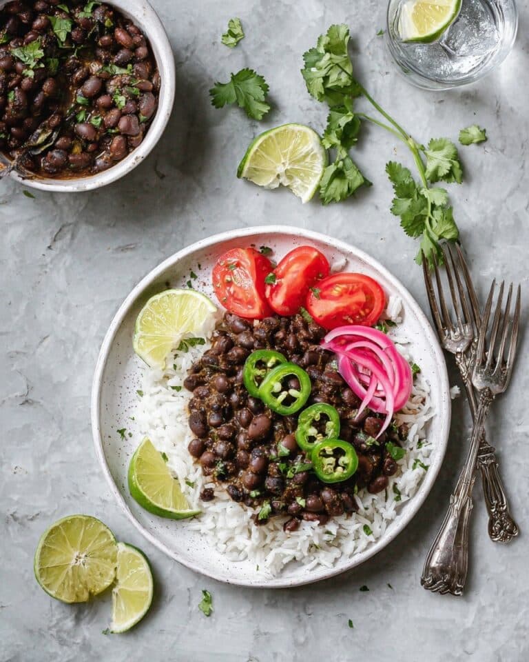 Spicy Seasoned Black Beans Recipe