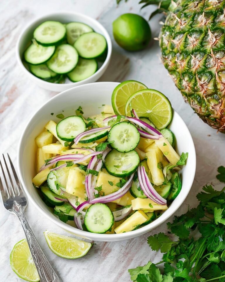 Cucumber and Pineapple Salad Recipe