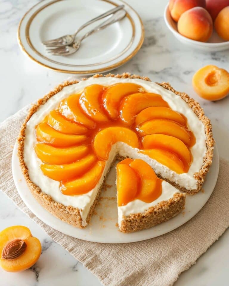 No-Fuss Apricot Cheesecake Recipe