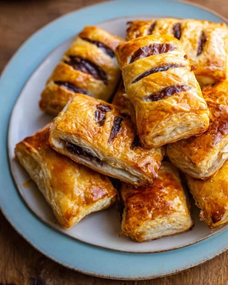 Turkey Cranberry Sausage Rolls Recipe