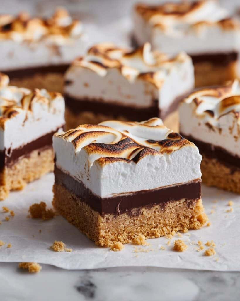 S’mores Fudge Bars Recipe