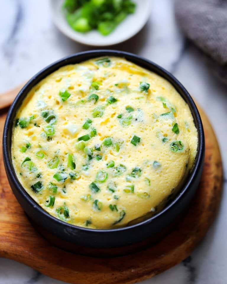 Korean Steamed Egg Recipe