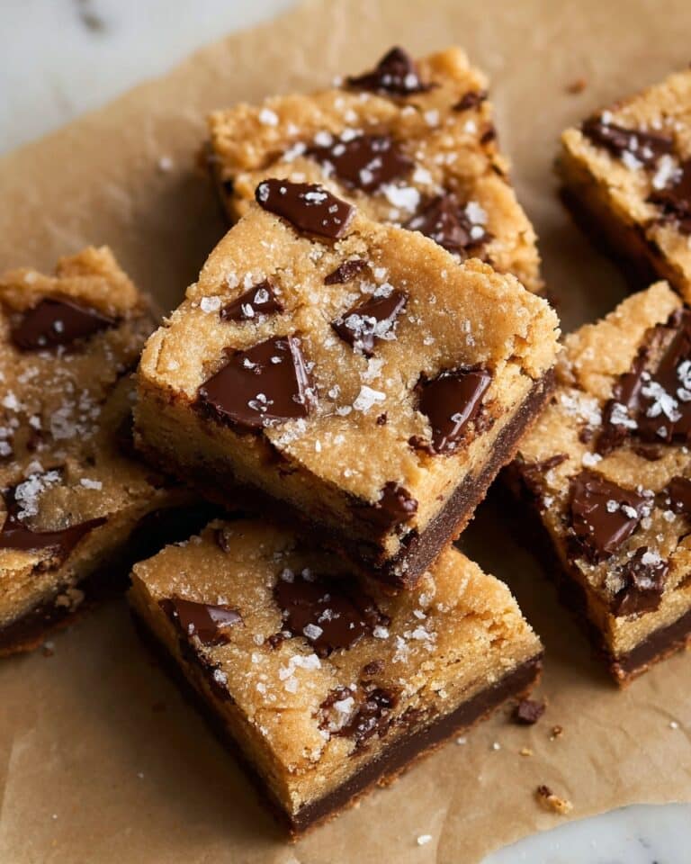 Greek Yogurt Blondie Brownies Recipe
