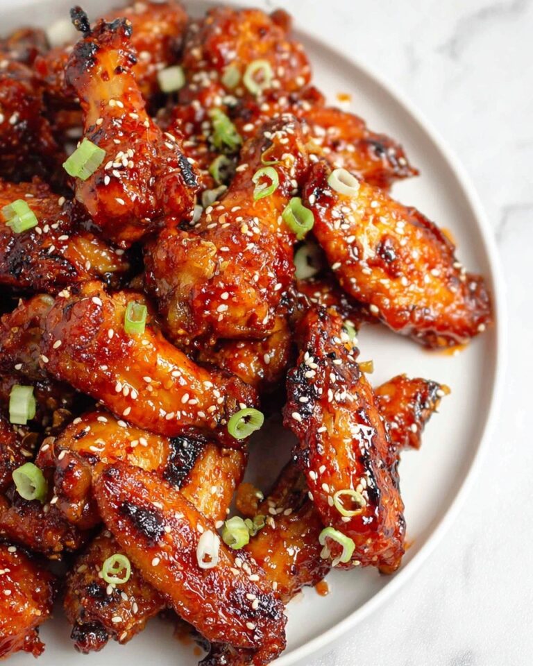 Keto Sweet Chili Sticky Asian Chicken Wings Recipe