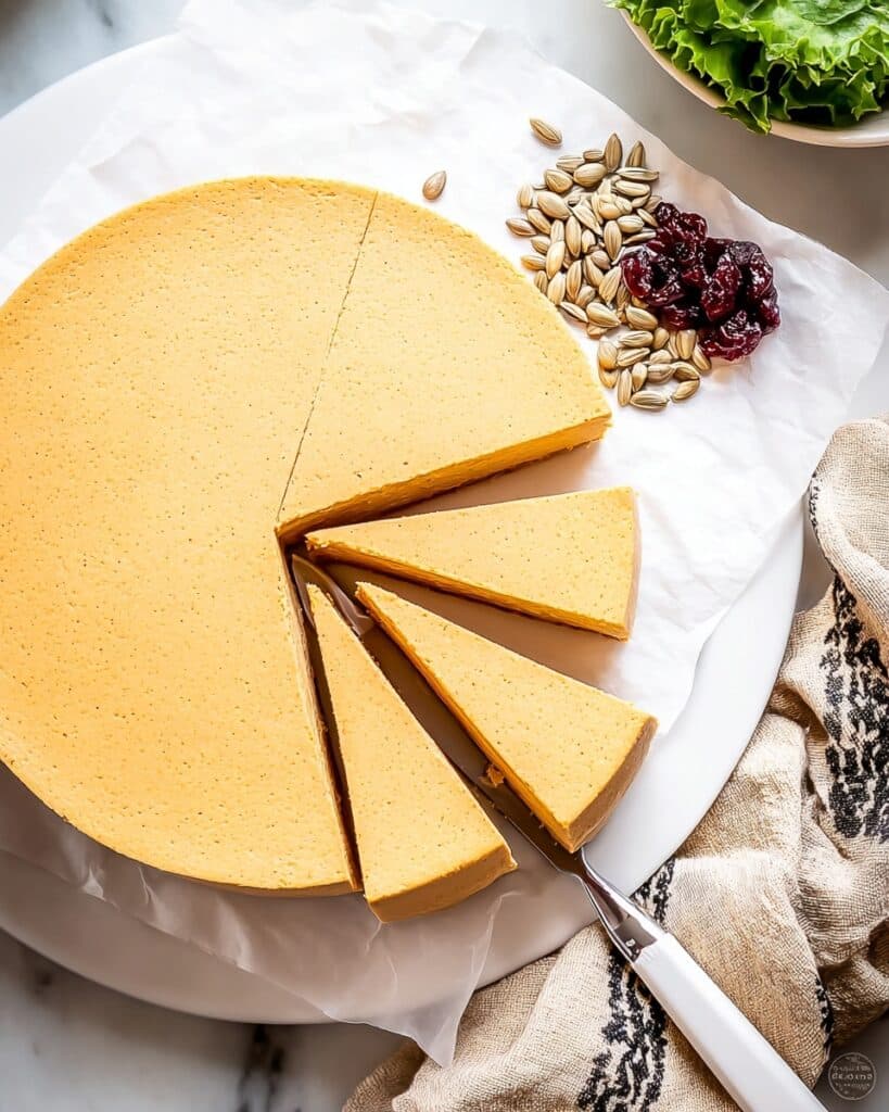 Vegan Sunflower Seed Cheddar Cheese (Oil-Free) Recipe