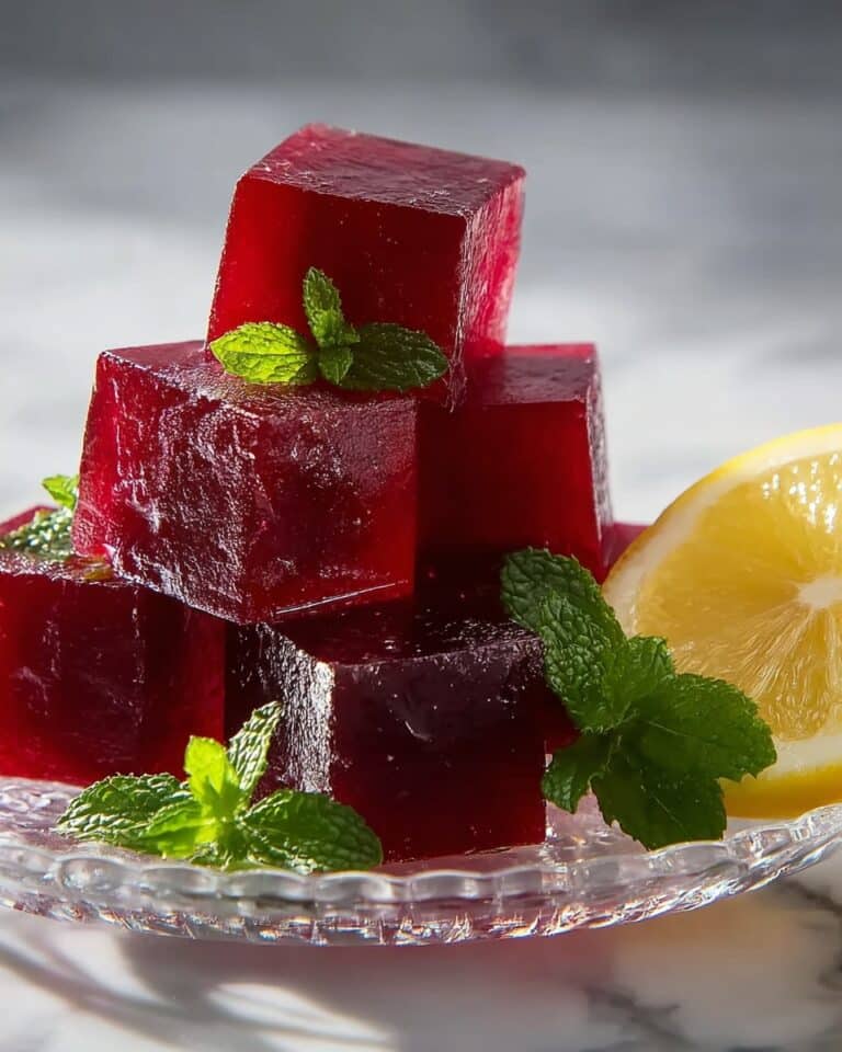 Jillian Michaels Cranberry Apple Cider Vinegar Gelatin Snack Recipe