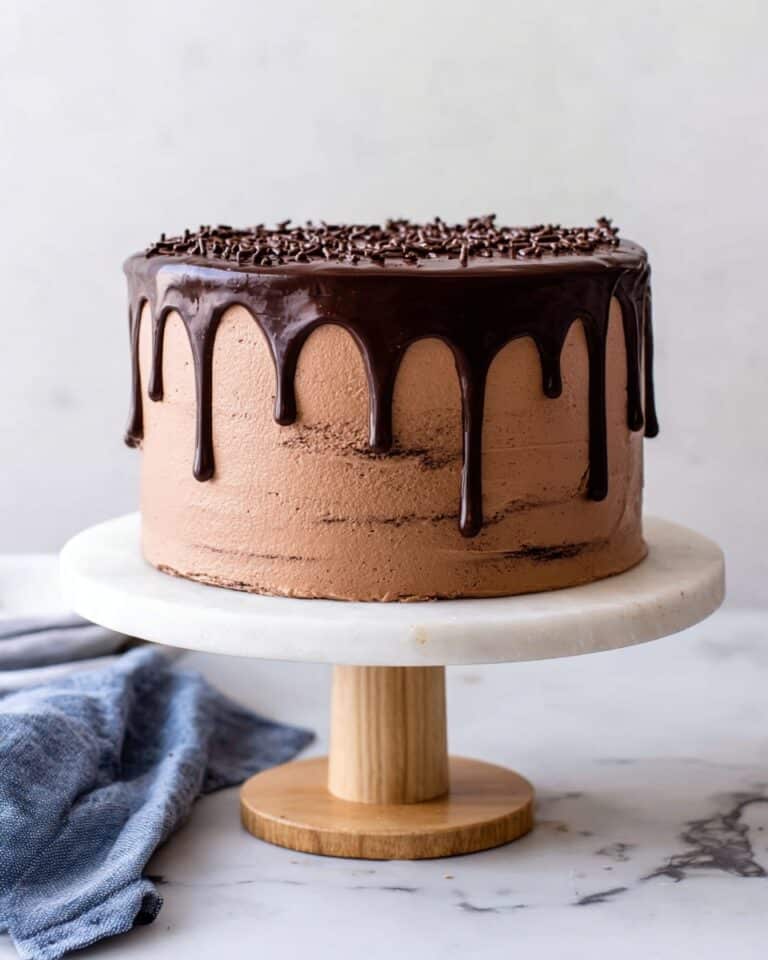 Chocolate Fudge Layer Cake Recipe
