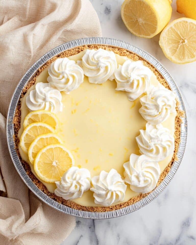4 Ingredient No Bake Lemon Pie Recipe