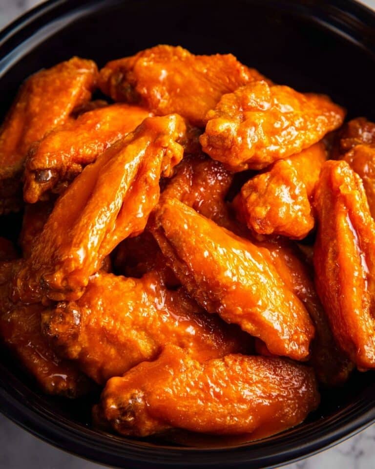 Crockpot Buffalo Chicken Wings Recipe