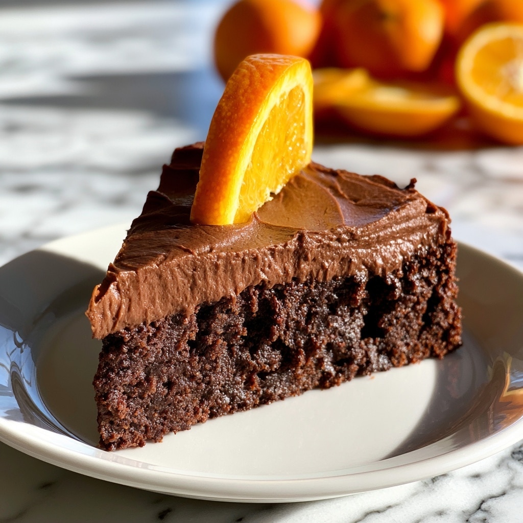 Chocolate Orange Brownie Cake Recipe