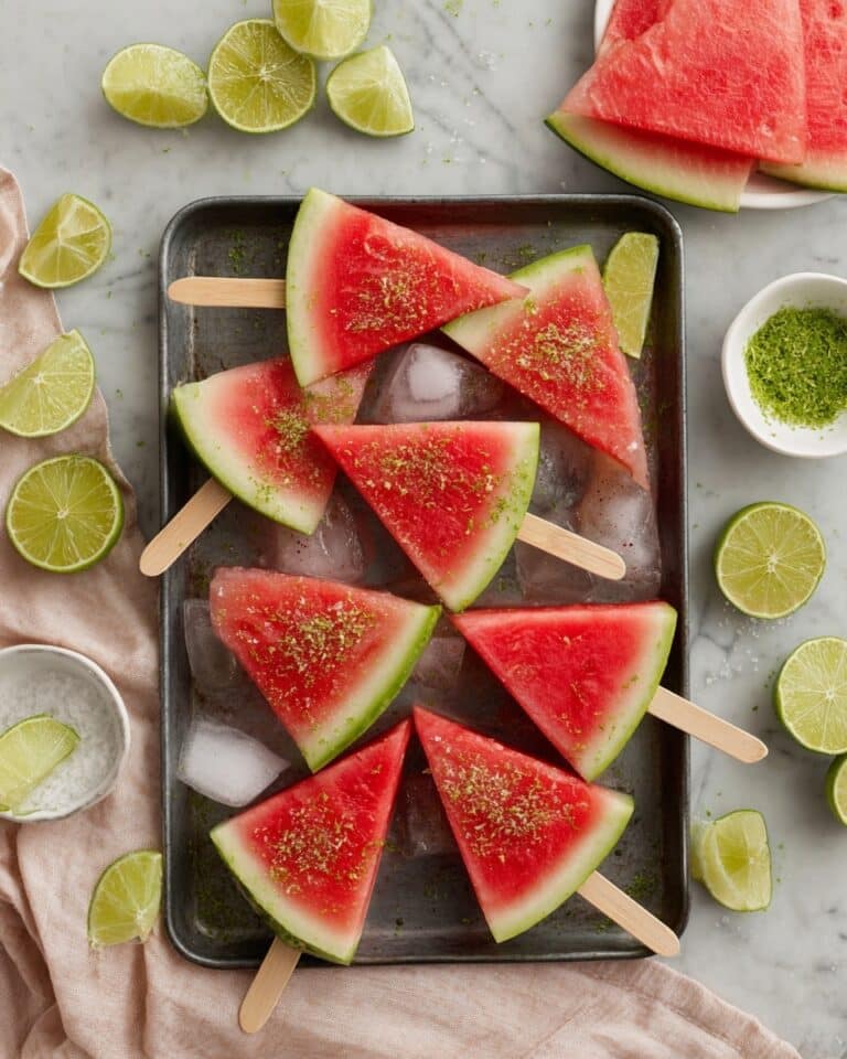 Watermelon Margarita Pops Recipe