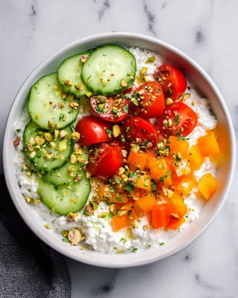 Savory Cottage Cheese Bowl Recipe
