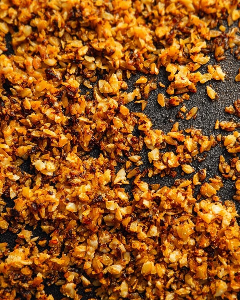 Crispy Baked Rice with Sesame, Chili, and Soy Sauce Recipe