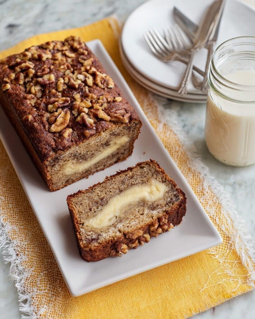 Cream Cheese Banana Bread Recipe