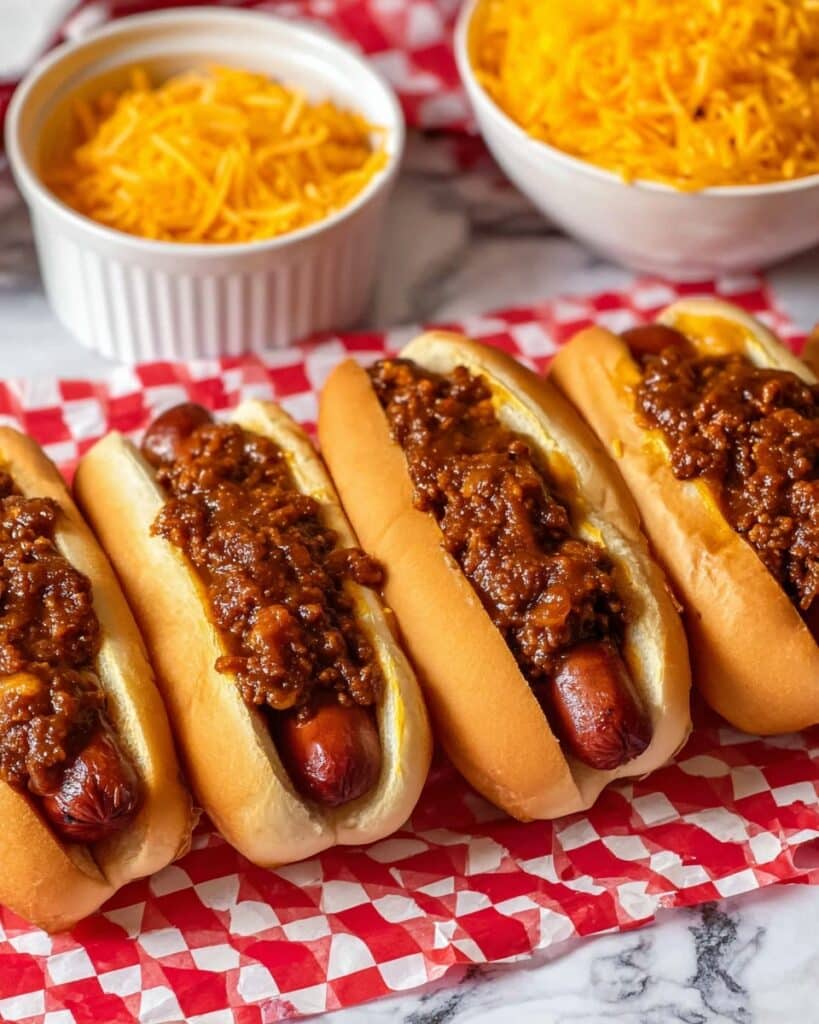 Crockpot Hot Dog Chili Recipe