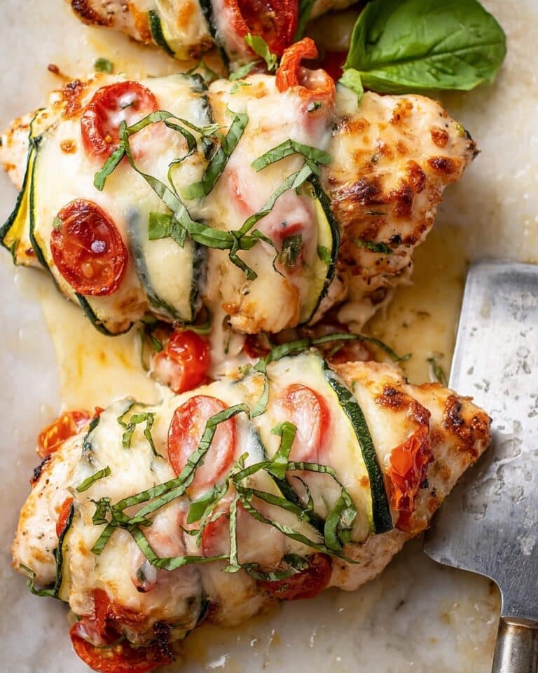 Hasselback Chicken Primavera Recipe