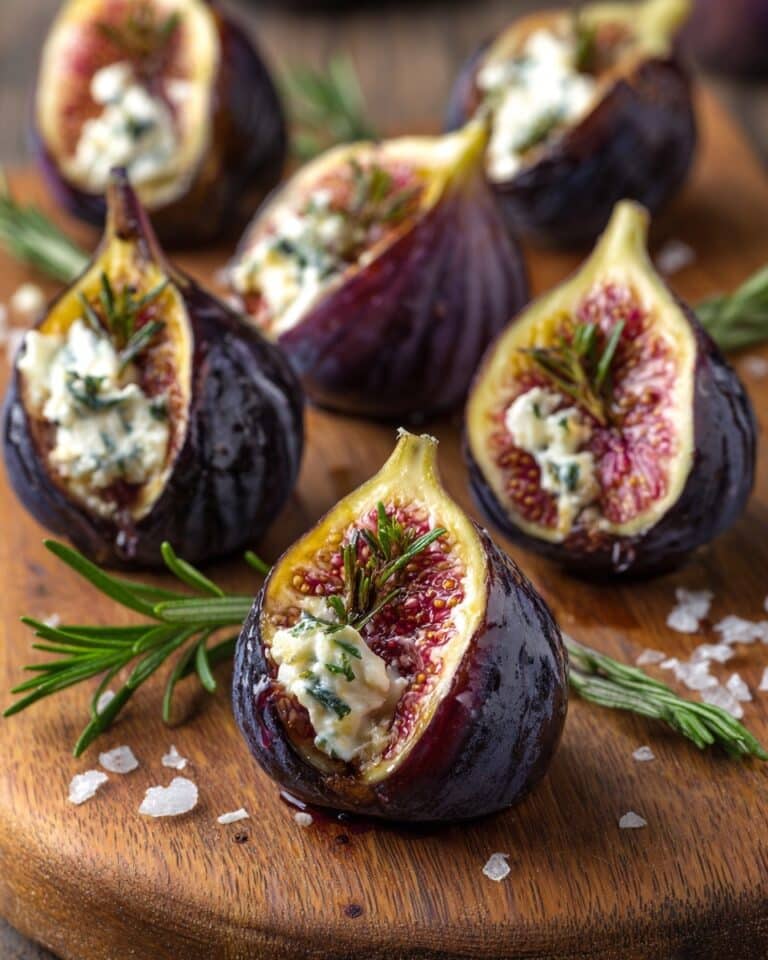 Grilled Figs Stuffed With Goat Cheese Recipe