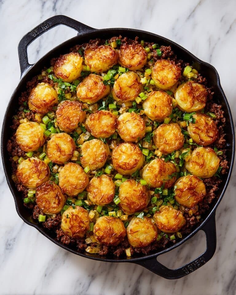 Big Mac Tater Tot Casserole Recipe
