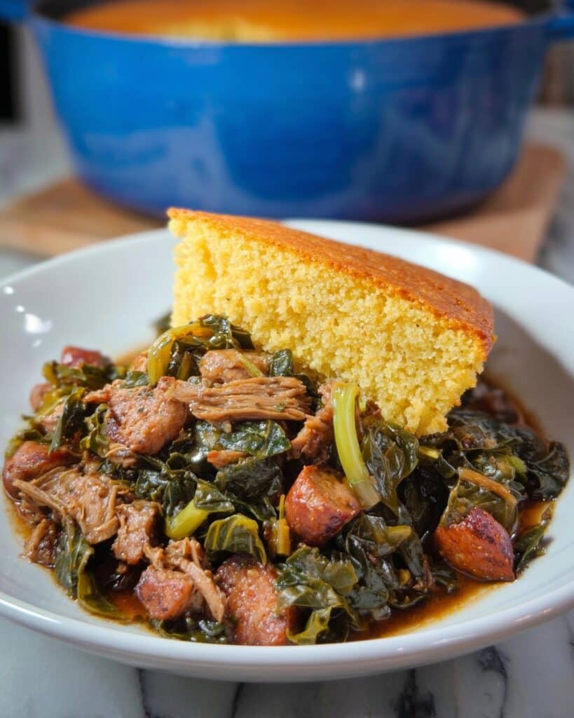 Collard Greens Cajun Gumbo Recipe