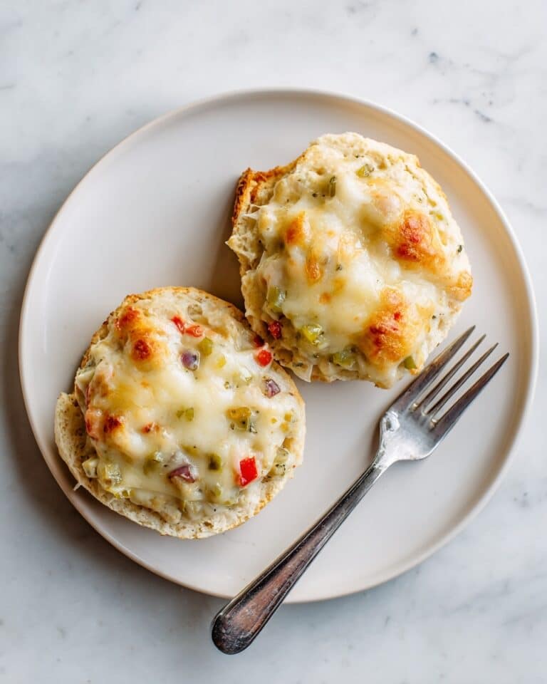 English Muffin Tuna Melts Recipe
