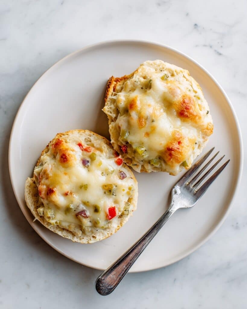 English Muffin Tuna Melts Recipe