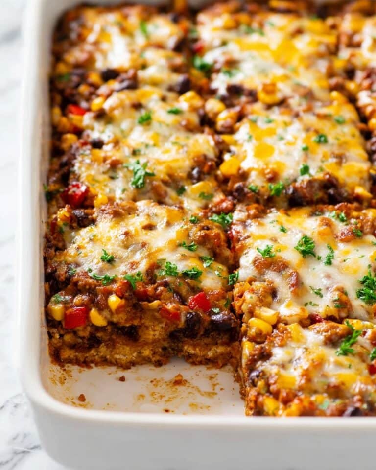 Tex Mex Chicken and Lentil Casserole Recipe