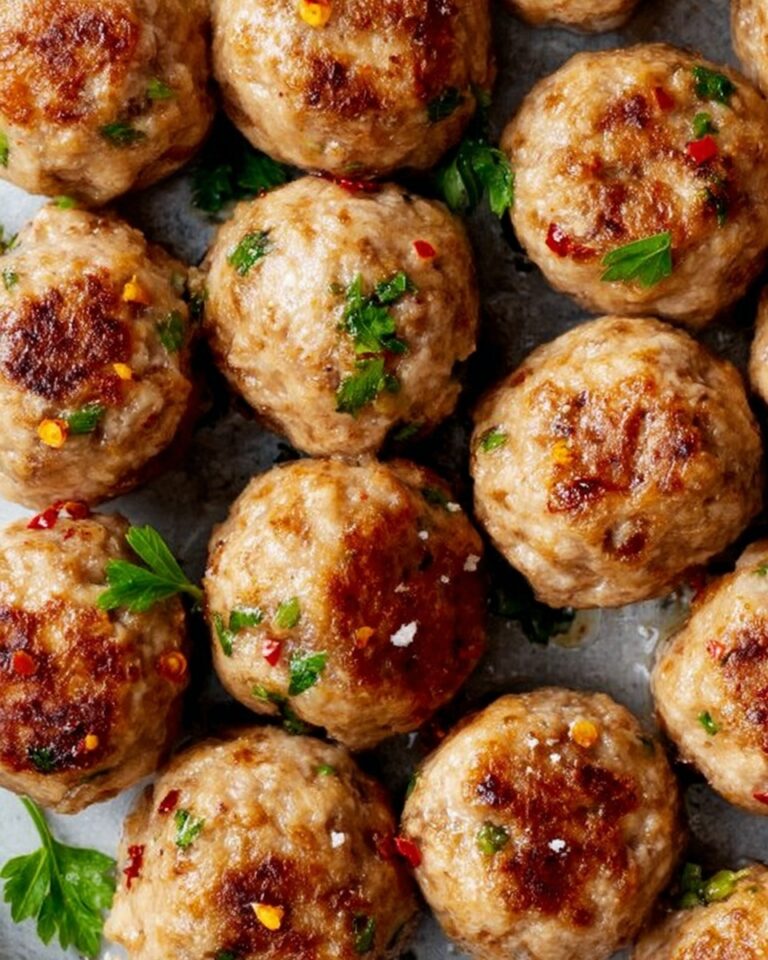 Baked Turkey Meatballs Recipe